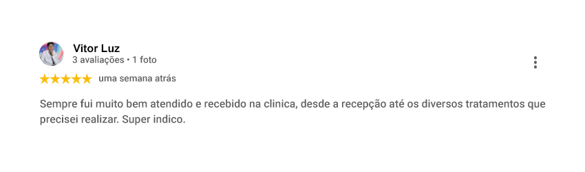 Avaliação Google